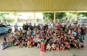 PRO-NIR Brings Holiday Cheer to 100 Children in Remote Negros Barangay