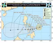 TD Wilma Heads for Landfall in Visayas, Signal No. 1 Raised