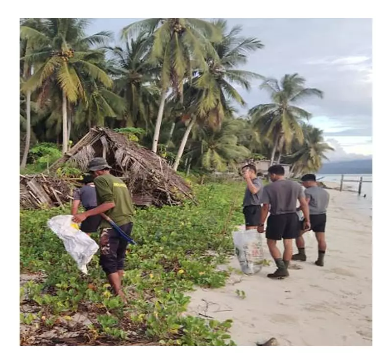 104IB Troops Lead Clean-Up Drives in Sulu, Bolstering Community Ties