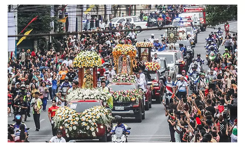 216,000 Devotees Join Cebu's Walk with Mary Amid Lower Turnout