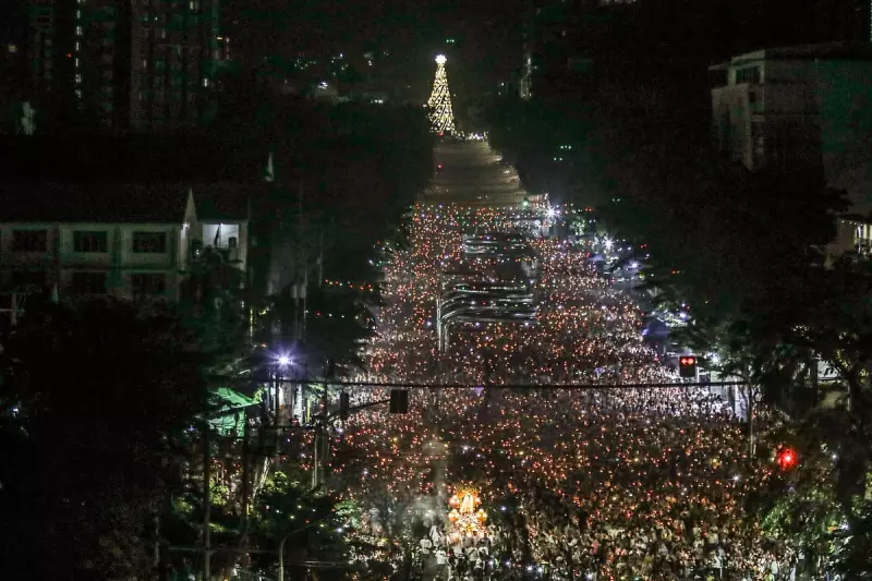 216,000 Devotees Join Peaceful Walk with Mary in Cebu, Police Report Zero Crime