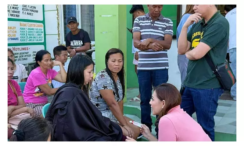 27 Families Receive Aid After Santo Tomas Fire, Governor Pineda Orders Response