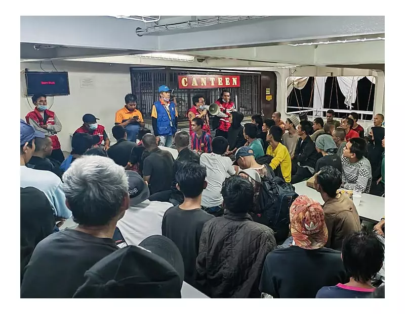 844 Filipinos Return from Sabah, Receive DSWD Aid in Zamboanga