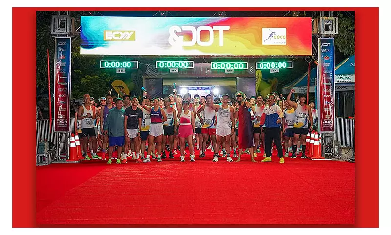 AndotSports 10-Miler Run Crowns Champions in Cebu Business Park Event