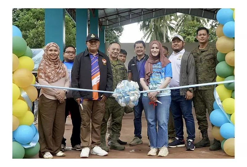 Army's 1103rd Brigade Joins Project Reham Caravan, Unveils Center in Sulu