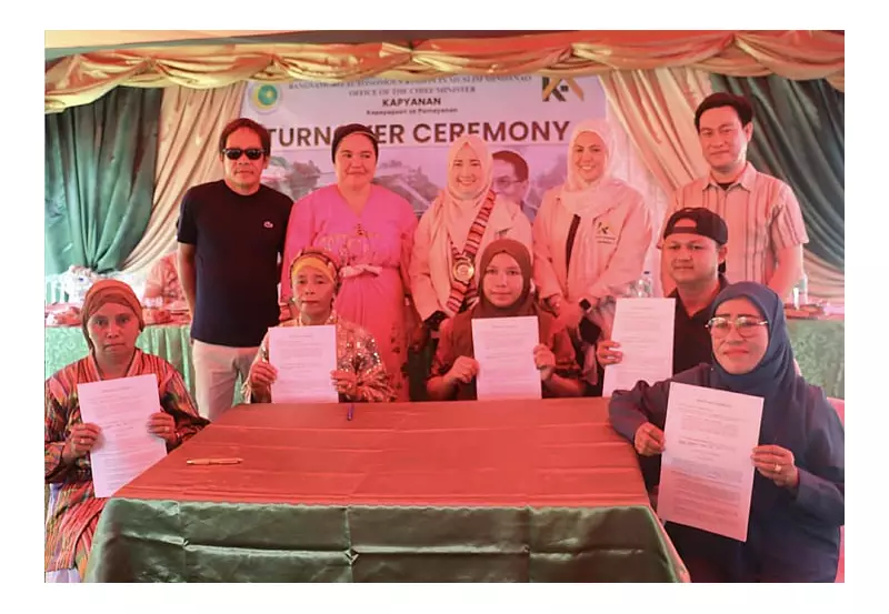 Bangsamoro Government Hands Over 60 New Houses to Indigent Families in Sulu