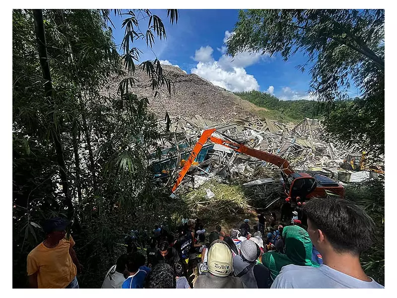 Binaliw Landfill Collapse: 5 Dead, 30+ Missing as Mayor Cites Quake, Typhoon