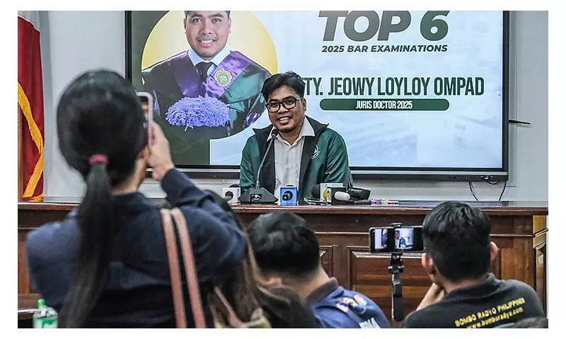 Cebu's USJ-R Shines in 2025 Bar Exams: Jeowy Ompad Ranks 6th Nationwide