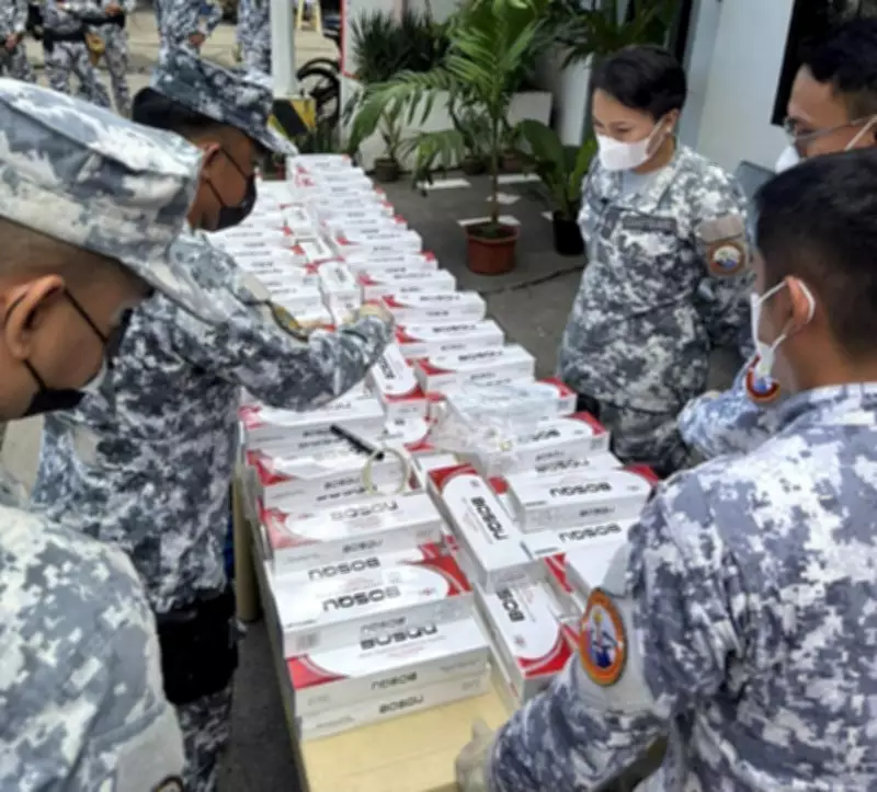Coast Guard Seizes P250,850 Smuggled Cigarettes in Zamboanga Ferry Operation