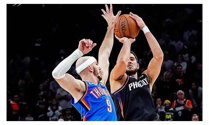 Devin Booker's Buzzer-Beater Lifts Suns Over Thunder, 108-105, in NBA Thriller