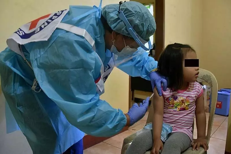 DOH-Davao Targets 513,009 Kids in Measles-Rubella Vaccination Drive