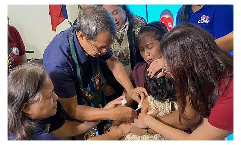 DOH, MinDA Launch Measles-Rubella Vax Drive in Mindanao, Jan 19-Feb 18