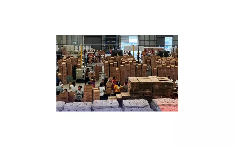 DSWD on Blue Alert as Tropical Depression Ada Enters PAR, Prepositions 2.7M Food Packs