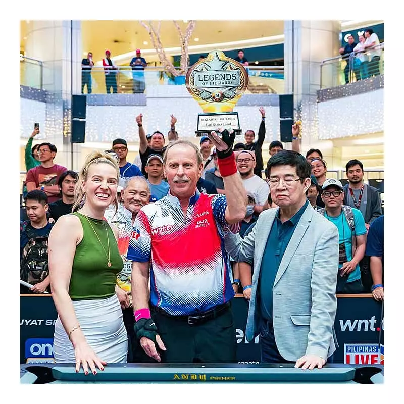 Earl Strickland Triumphs at WNT Legends, Sweeps Titles with Ralf Souquet