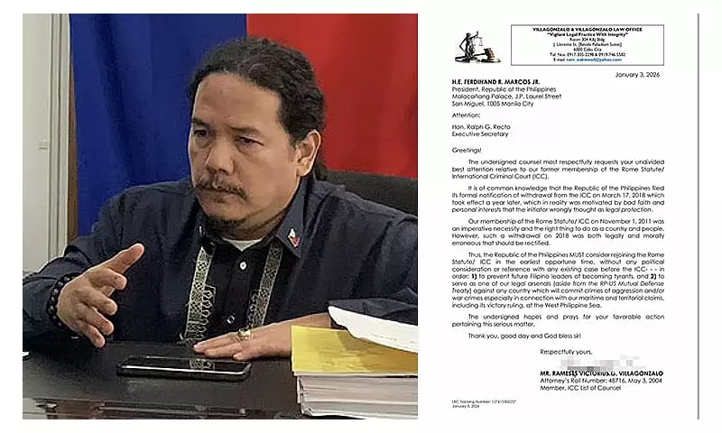 Filipino Lawyer Urges Marcos Jr. to Return Philippines to ICC