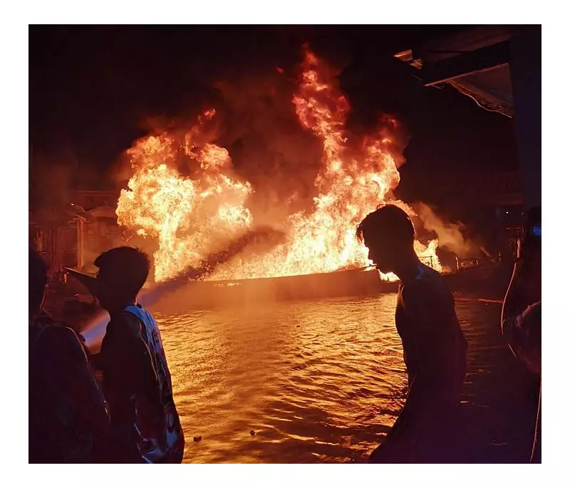 Fire in Zamboanga City Destroys P200K in Property, Injures Three