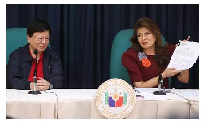 Lacson Rejects Minority Report on Flood Control Probe, Defends Committee Authority