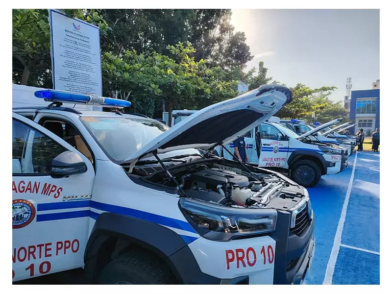 Lanao del Norte Police Boost Patrol Fleet with 4 New Vehicles