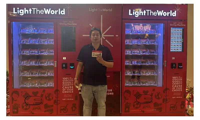 Light the World Giving Machines Return to Davao, Aim to Surpass P750K Donations