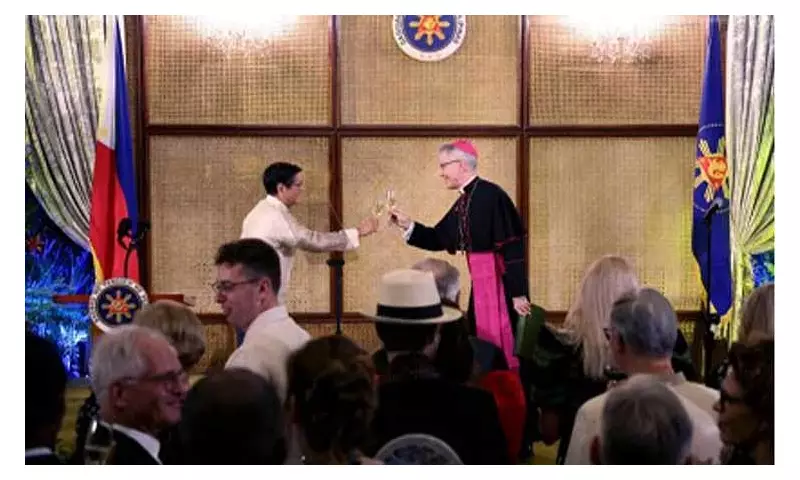 Marcos Hosts Diplomatic Corps, Vows Stronger Ties & UNSC Bid for 2027