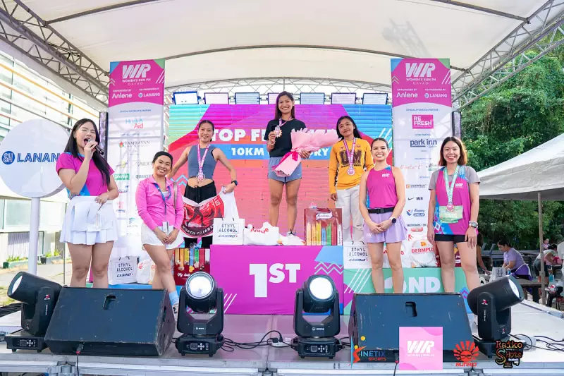 Mea Gay Niñura Wins Davao Women's Run 10K, Event Draws 3,500 Runners