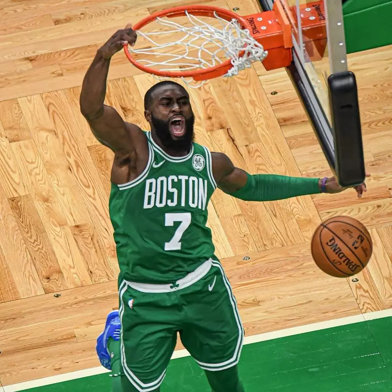 NBA Fines Celtics' Jaylen Brown $35,000 for Outburst vs. Spurs
