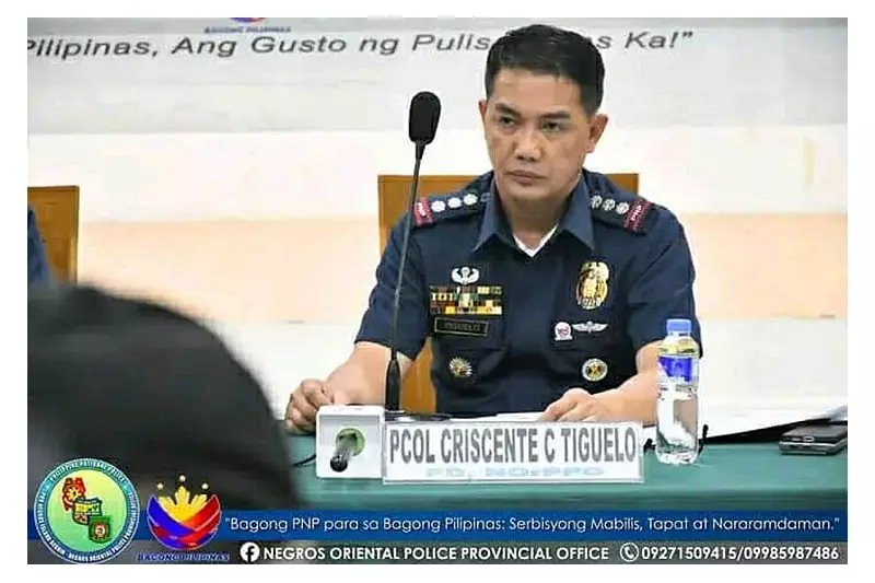 Negros Oriental Police Chief Relieved After Fatal Shooting by Subordinate