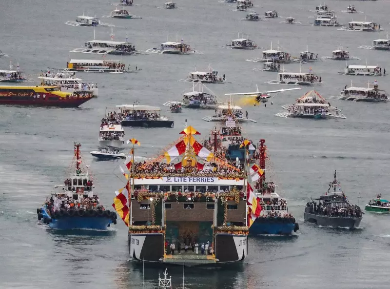 Over 400 Vessels Join 461st Fiesta Señor Fluvial Procession in Cebu