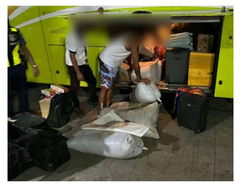 P82K Smuggled Cigarettes Seized in Zamboanga del Norte Checkpoint Operation