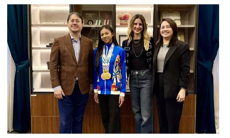 Philippine Ambassador in Italy Hails SEAG Gold Medalist Jasmine Althea Ramilo