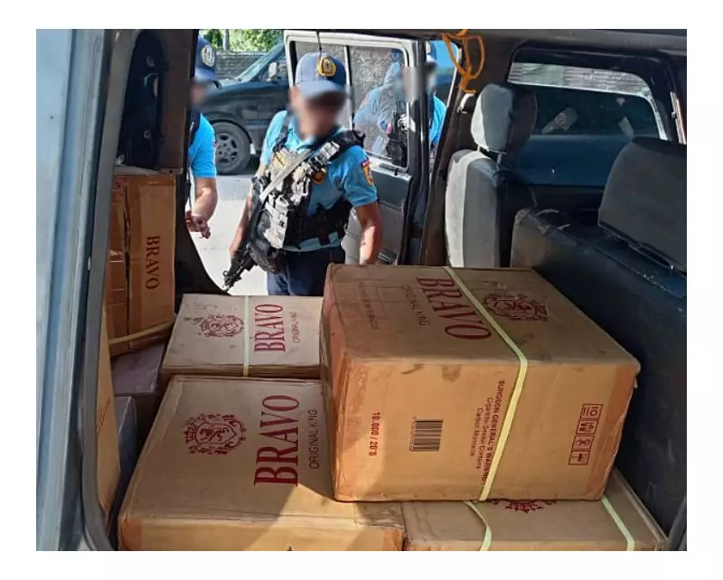 PNP Probes Law Enforcement Links to P10.7M Smuggled Cigarettes in Mindanao