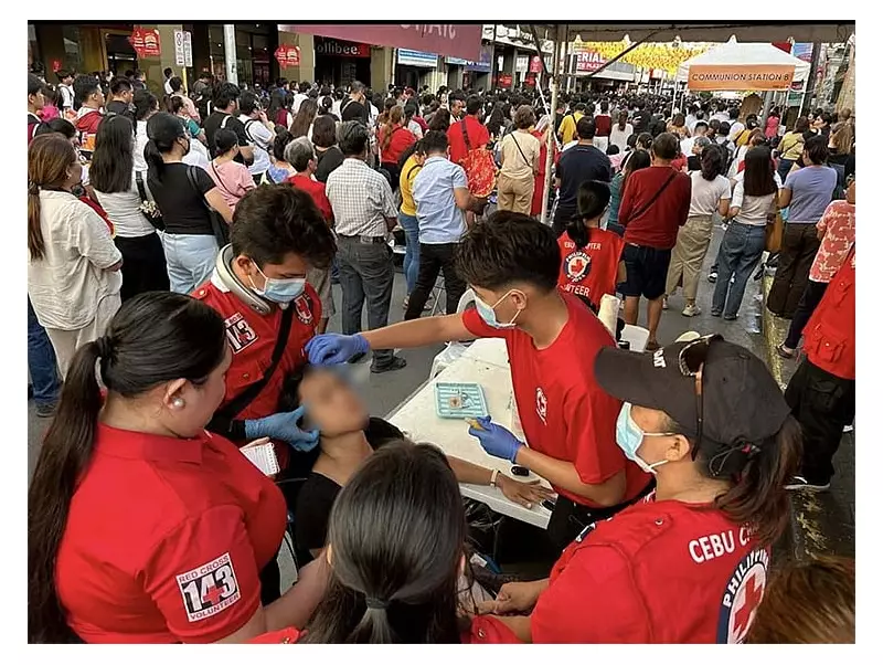 PRC Deploys 200+ Volunteers, 22 Aid Stations for Sinulog 2026 Safety