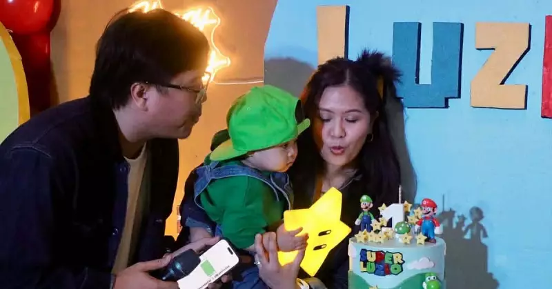 Quibranza Family Celebrates Son Luzio's First Birthday with Super Mario-Themed Joy