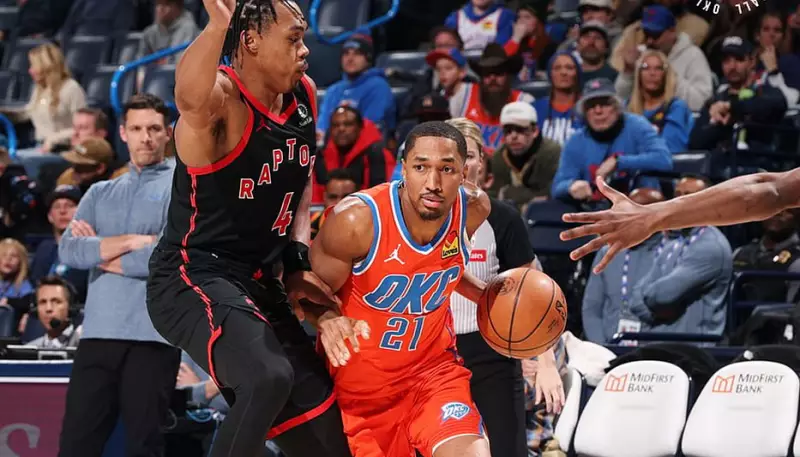 Quickley's Clutch Threes Lift Raptors Over Thunder in Nail-Biter