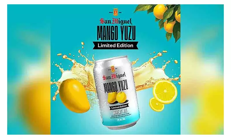 San Miguel Launches Mango Yuzu Beer for 2026: A Tropical Citrus Brew