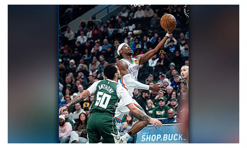 Shai Gilgeous-Alexander Dominates as Thunder Crush Bucks in NBA Showdown