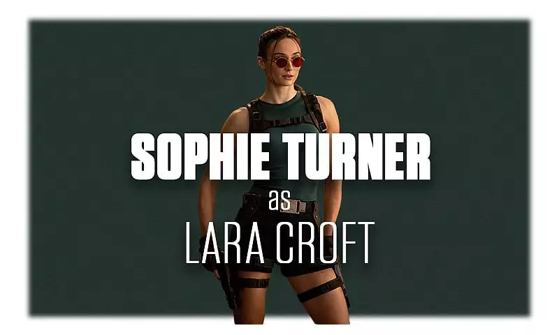 Sophie Turner Debuts as Lara Croft in Prime Video's Tomb Raider Series