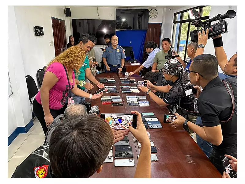 Stolen iPhone Tracking Leads Police to Major Fencing Operation in Cebu City