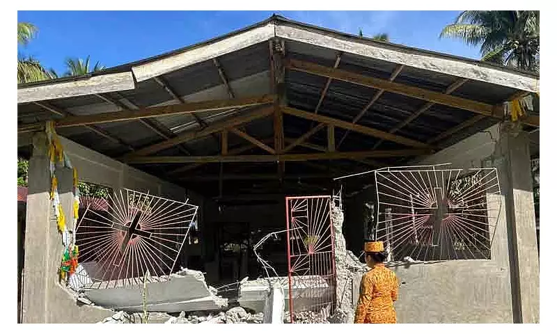 Strong 6.4 Quake Hits Davao Oriental; Chapel Damaged, No Casualties