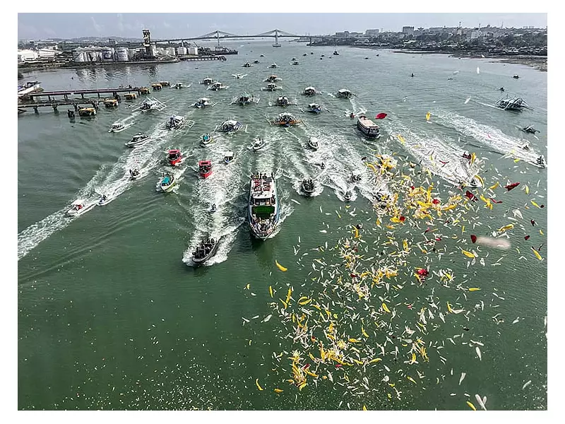 Tropical Storm Ada Threatens Cebu's Sinulog Fluvial Procession
