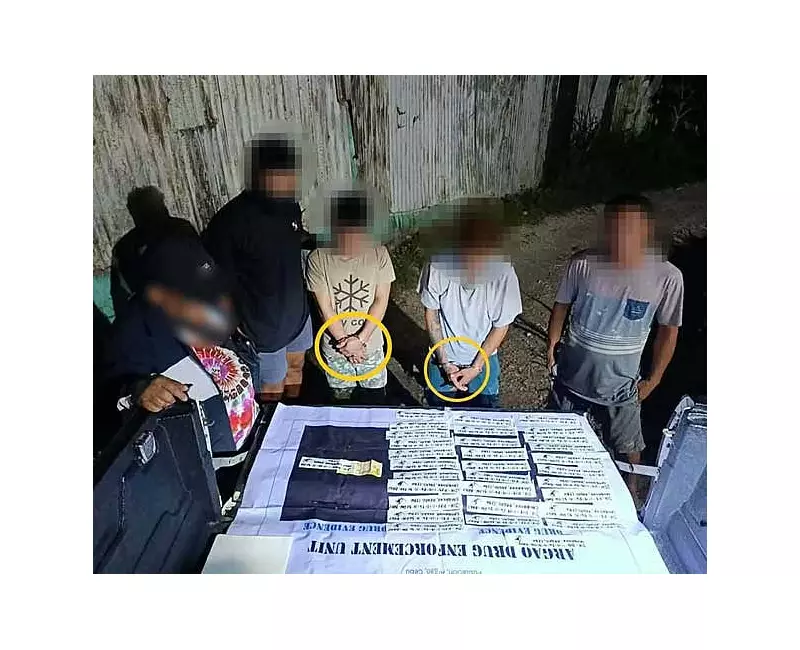 Two Siblings Nabbed in Argao Buy-Bust, P27K Worth of Shabu Seized