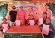 Bangsamoro Government Hands Over 60 New Houses to Indigent Families in Sulu