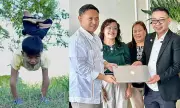 DepEd Sec. Angara Awards Laptop to Davao Oriental Student with Disability