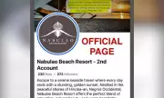 Nabulao Beach Resort Warns Public of Facebook Scam After Page Hack