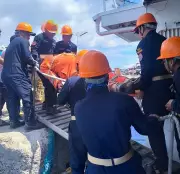 PCG Rescues Electrocuted Chinese Crewman in Basilan Strait