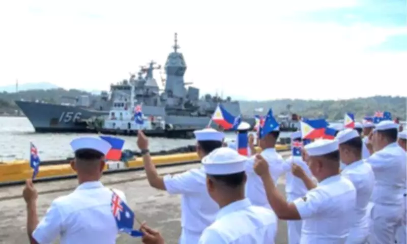 Australian Frigate HMAS Toowoomba Arrives in Subic for Naval Exercises