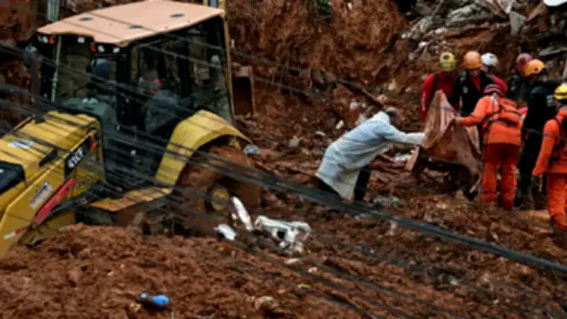 Brazil Landslide Death Toll Climbs to 40 Amid Heavy Rains