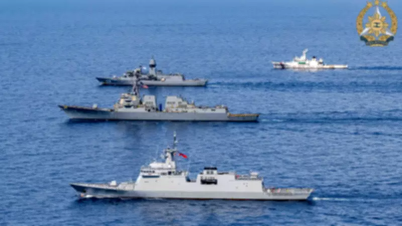Chinese Warships Shadow PH-US-Australia Drills in West Philippine Sea
