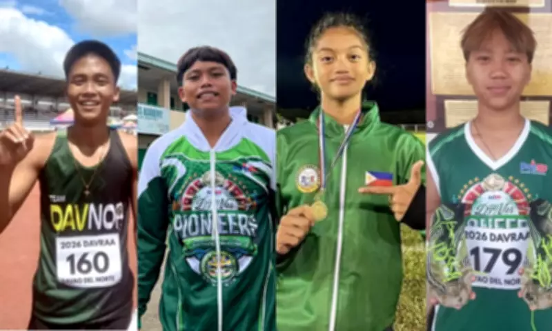 Davao del Norte Athletes Shine with Four Gold Medals at 2026 Davraa Meet