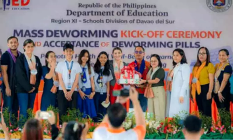 Davao del Sur Launches ₱1.8M Mass Deworming Program for Students
